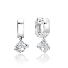 HUGGIE, HORSE HEAD DANGLE 3.2 x 9.6 mm