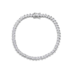 3mm, TENNIS B'L, 'S' SETTING, 18cm